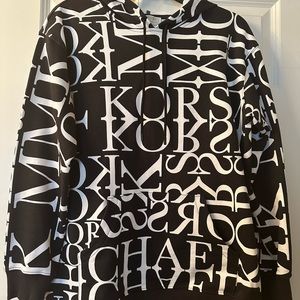 Michael Kors Newsprint Hoodie